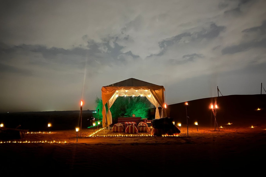 Private Desert Dinner in Dubai